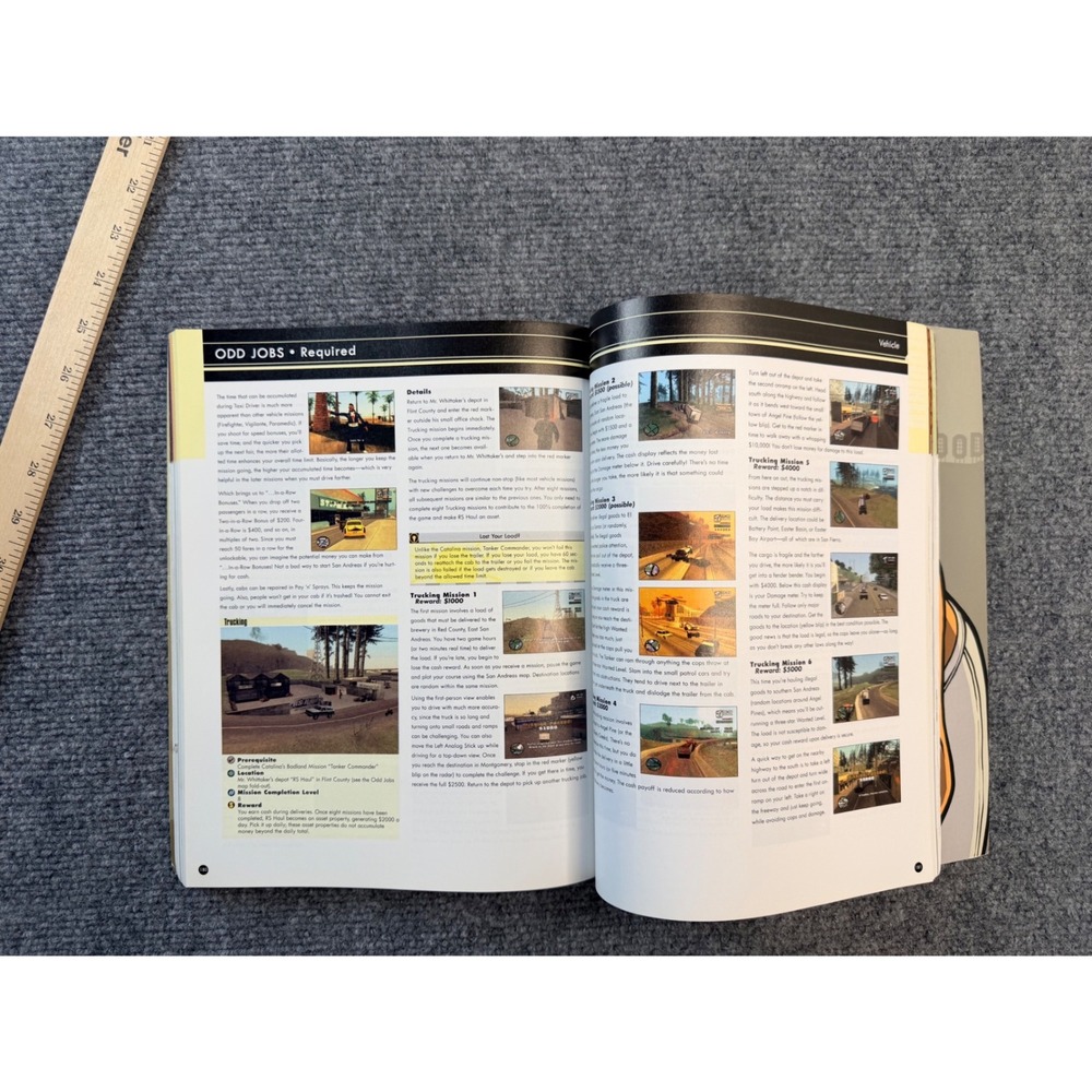 BradyGames GTA San Andreas Official Strategy Guide PS2 Vintage 2004 Rockstar - Picture 4 of 5